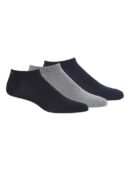Jockey 7097 Men's Compact Cotton Stretch Low Show Socks With Stay Fresh Treatment (Pack of 3)