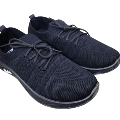 Women s Lightweight Knit Lace-Up Sneakers, Breathable Mesh Upper, Flexible Sole, Comfortable Cushioning for Walking, Running, Gym Workouts, Casual Wear