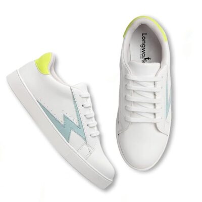 Longwalk Comfotable White Sneakers Shoes for Women