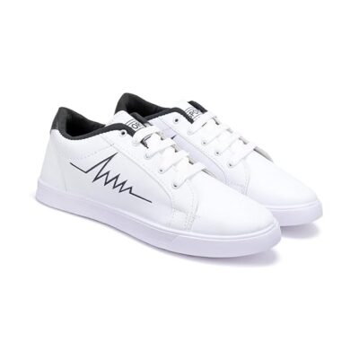 WINGSCRAFT - Mens Sneaker Casual White Shoes for Men l Sports Shoes for Men | Running Shoes for Men | Sports Shoes | Walking Shoes for Men | Gym Shoes for Men & Boys