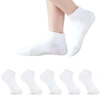 Unisex Kids Cotton Ankle Length Regular Wear/School Wear Socks Pack Of 6