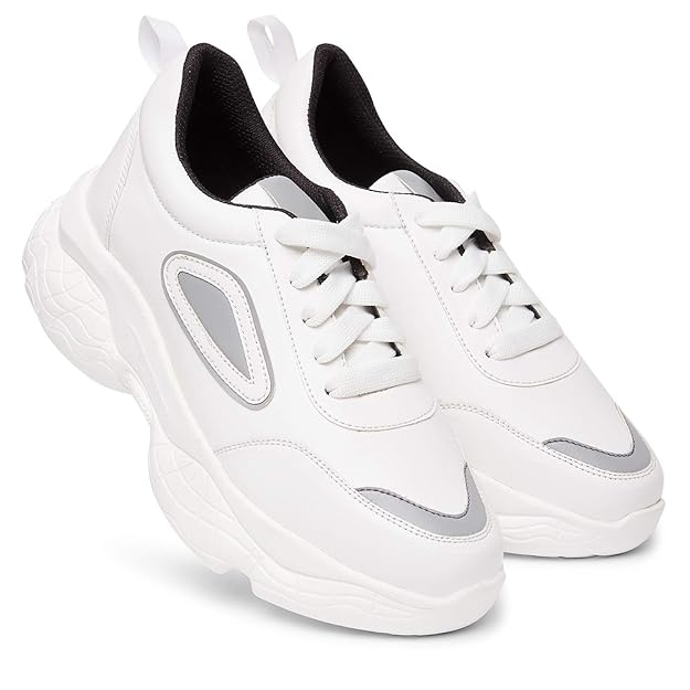 Longwalk Women and Girls Sneakers, Walking Gym Running Shoes