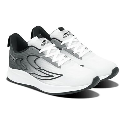 BRUTON EVA Lite Sneakers Casual Shoes Walking Shoes for Men-White