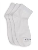 U.S. POLO ASSN. Unisex Kids U.S. POLO ASSN. Kids High-Ankle Length KS002 Cotton Stretch Socks - Pack Of 3