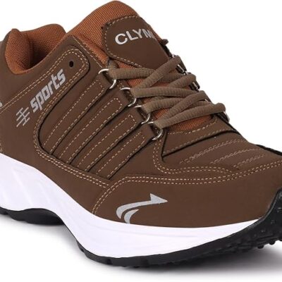 CLYMB Cosco Sports Shoe with Synthetic Upper Lightweight Comfortable Mid Top Running Shoes for Men's & Boy's