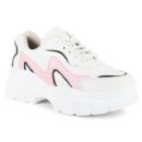 Vendoz Women Premium White Casual Shoes Sneakers