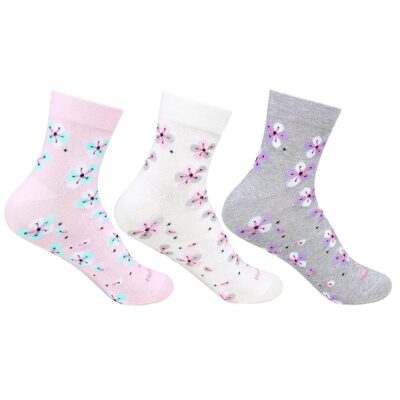 Hush Puppies Women Core Ankle Socks, Multicolour, Free Size UK(BROHPG-05-PO3)