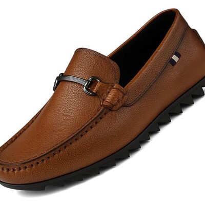 Kraasa Men Premium Causal Loafers | Driving Loafers | Lighweight Slip-On's | Soft Cushioned Insole | Super Flexible, Comfortable for Men