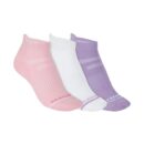 Skechers Womens Classic Cotton 3PK HALF TERRY ANKLE Socks