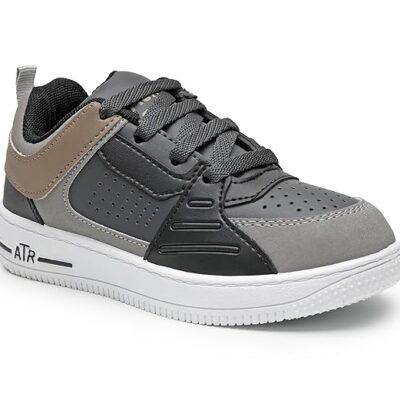 Kids Stylish Lace-Up Shoes | Suede & Faux Leather | Lightweight | Slip Resistant | Perfect for Party & Casual Outfits