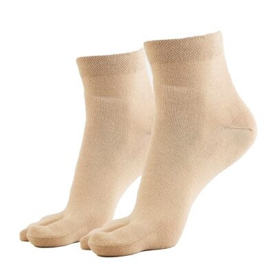 Jockey 7487 Women's Compact Cotton Stretch Toe Socks with Stay Fresh Treatment (Pack of 2)